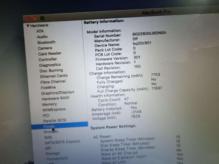 MacBook Pro , 17inch  Mid 2010 500GB and 4GB RAM
