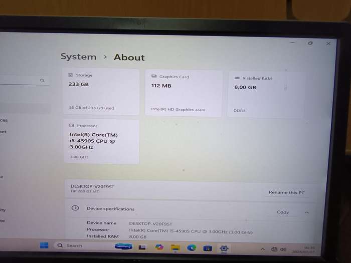 Proline i5 4th gen PC Desktop