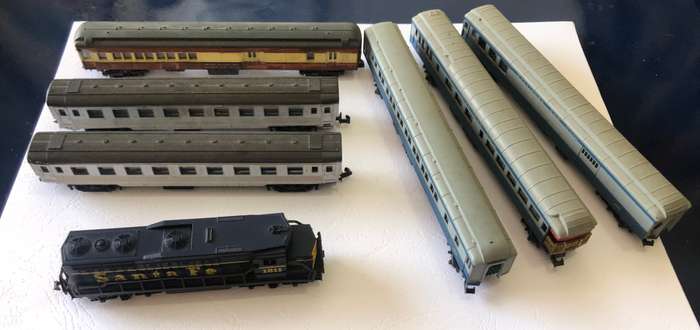 Lima n-gauge train set