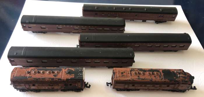 Trix loco and rolling stock n-gauge