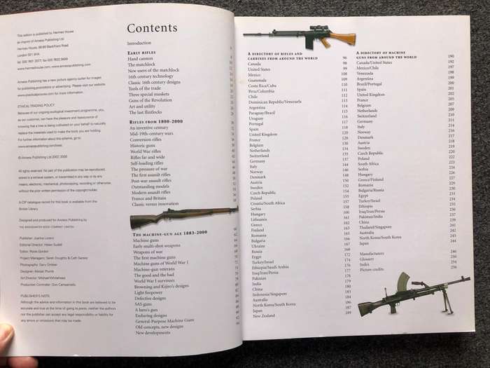Firearm books - illustrated