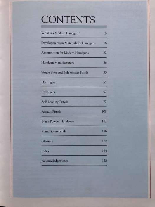 Firearms books -illustrated