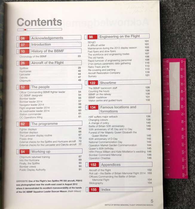 Battle of Britain Memorial Flight - Haynes Operations Manual