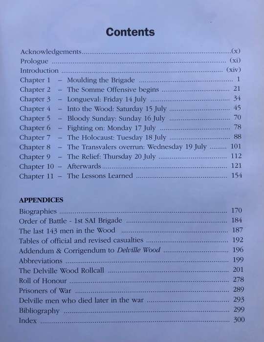 Rollcall. The Delville Wood Story - Ian Uys