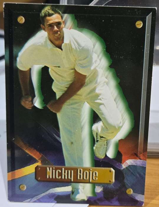 Nicky Boje 1997 South Africa SPORTS DECK CRICKET CARD