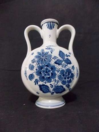 Blauw Delft Flask
