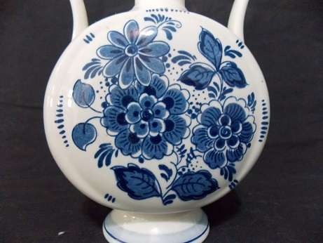 Blauw Delft Flask