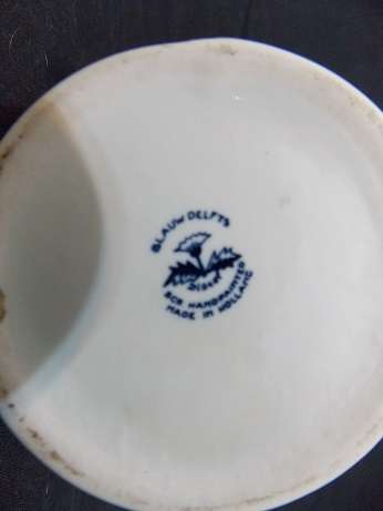 Blauw Delft Flask