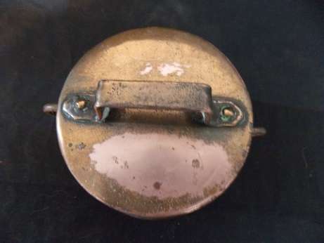 Antique Copper Bowl with Lid