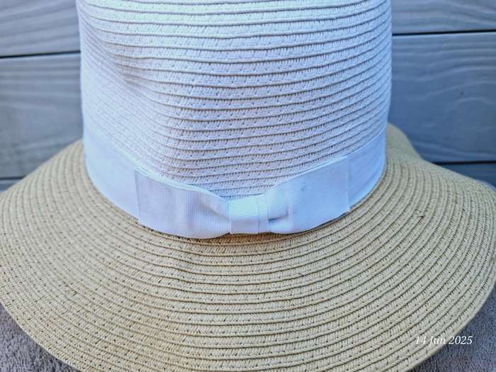 Fedora style sun hat