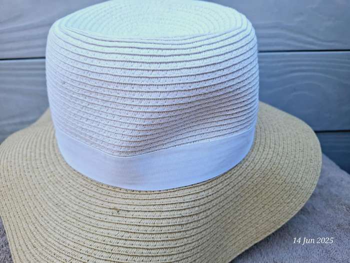 Fedora style sun hat