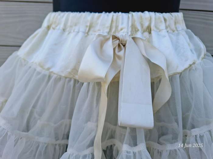 Smitten flutter white tutu