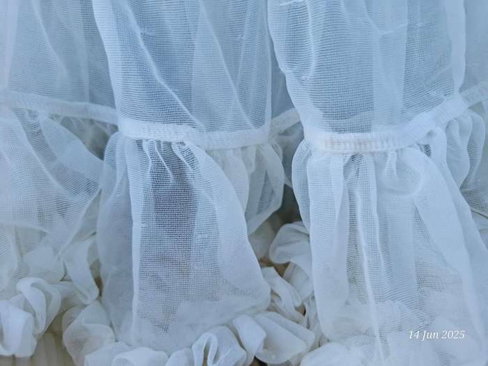 Smitten flutter white tutu