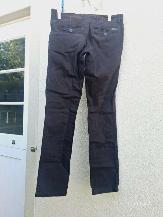 MRP Black Chino Slim Stretch - Size 28