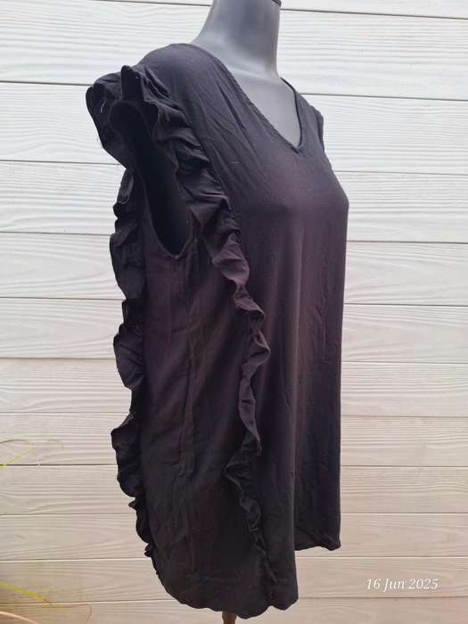 Pick n pay clothing real women black dress with ruffle detail - Size XL
