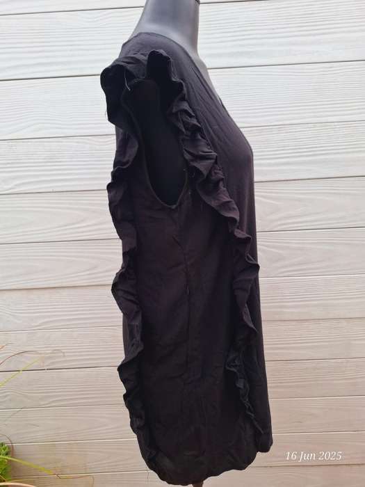 Pick n pay clothing real women black dress with ruffle detail - Size XL
