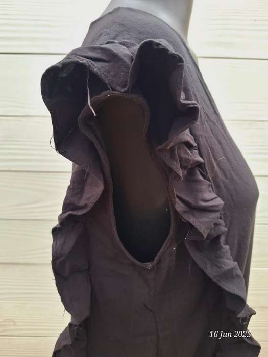 Pick n pay clothing real women black dress with ruffle detail - Size XL