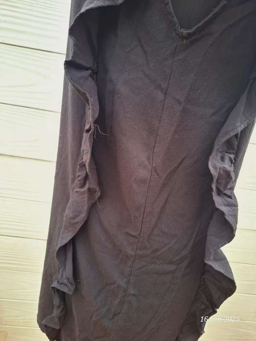 Pick n pay clothing real women black dress with ruffle detail - Size XL