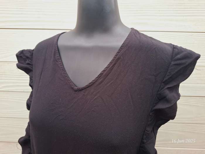 Pick n pay clothing real women black dress with ruffle detail - Size XL