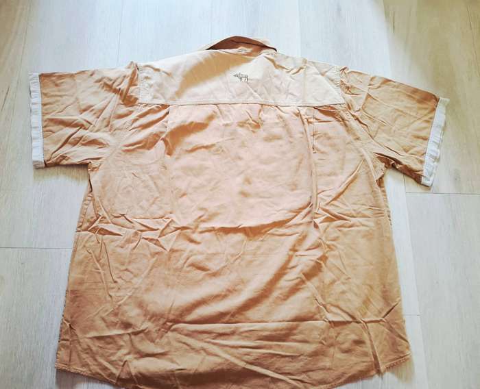 Mens Buffalo Creek authentic brand short sleeve button shirt - XXL