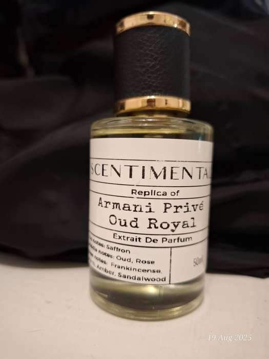 NEW. Inspired by Armani Prive Oud Royal by Scentimental. 50ml. Extrait De Parfum