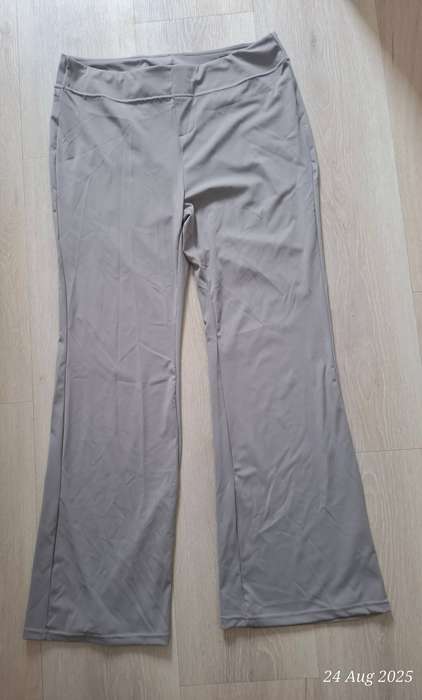NEW grey flare leg pants XXL