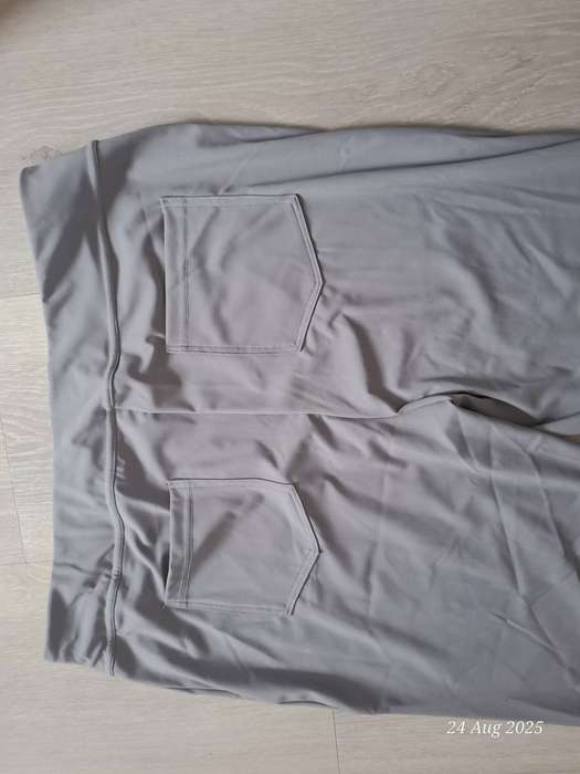 NEW grey flare leg pants