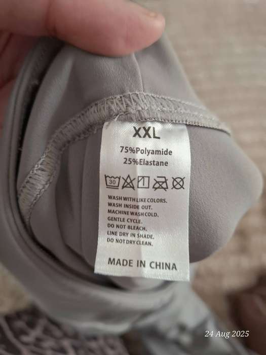 NEW grey flare leg pants XXL