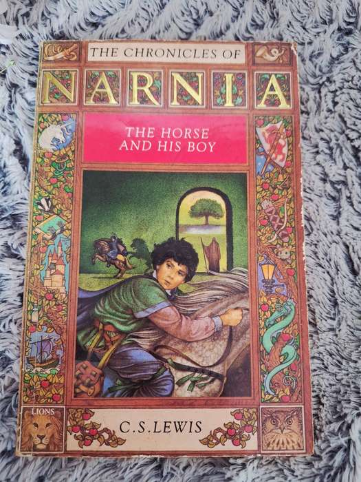 Softcover novel: The Horse and his boy by C.S. Lewis. The chronicles of Narnia