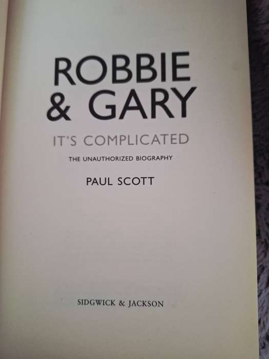 Hardcover with dust jacket: Robbie and Gary by Paul Scott