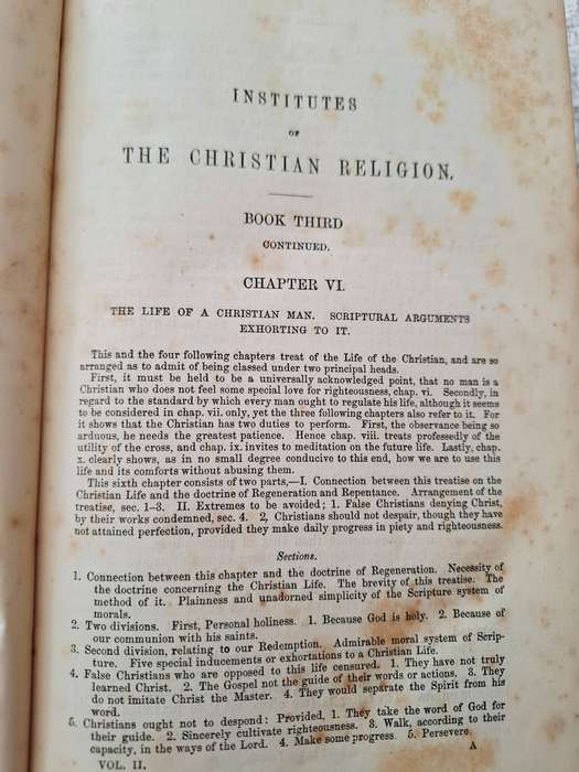 The Christian Religion by John Calvin