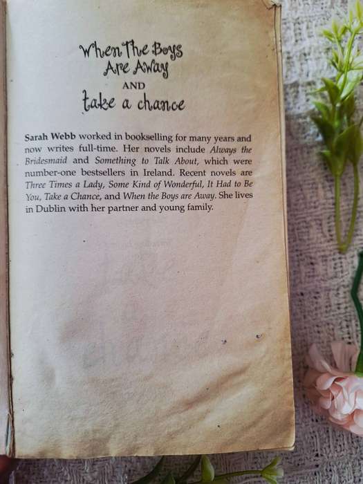 When The Boys Are Away AND Take A Chance by Sarah Webb (2-in-1- novel)