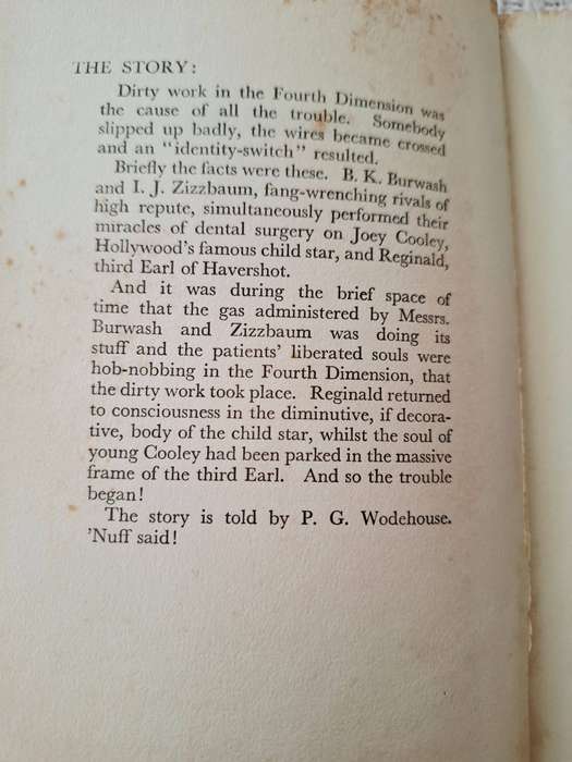 Laughing Gas by P.G. Wodehouse