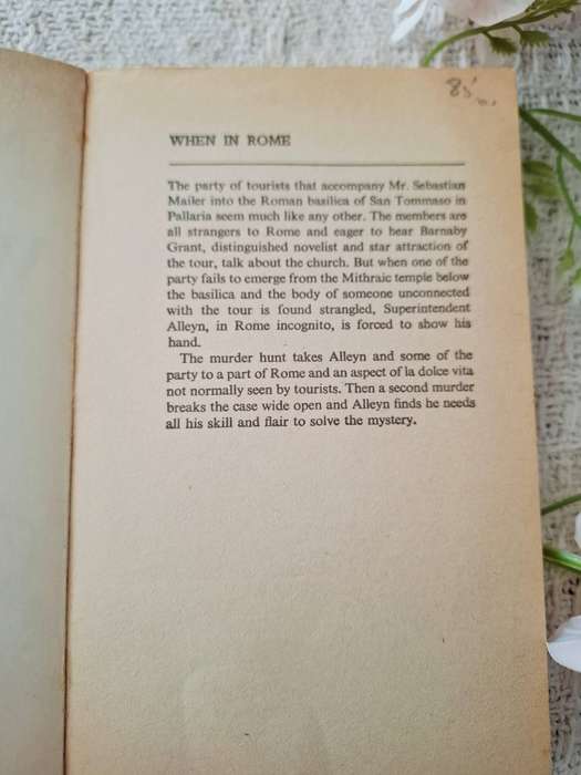 When in Rome by Ngaio Marsh