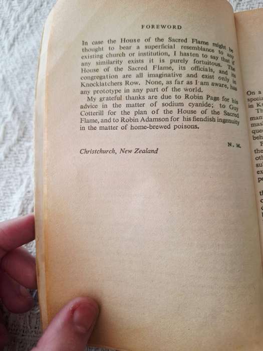 Death in Ecstasy by Ngaio Marsh