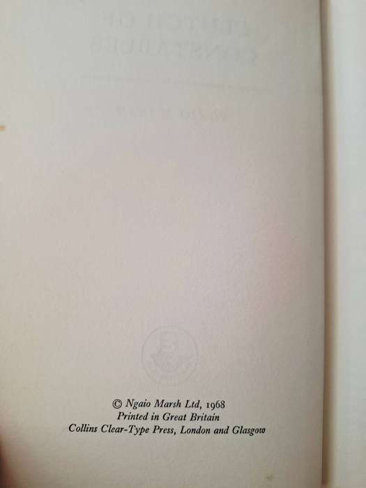 Clutch of Constables - A Roderick Allen Story By Ngaio Marsh