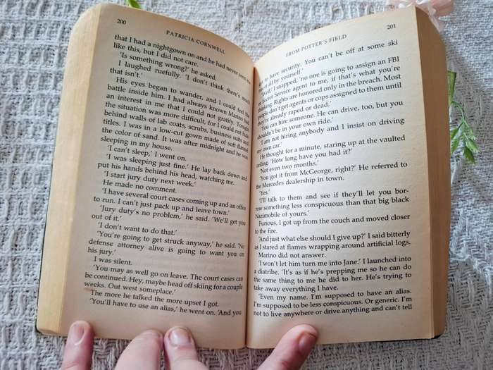 From Potters Field by Patricia Cornwell