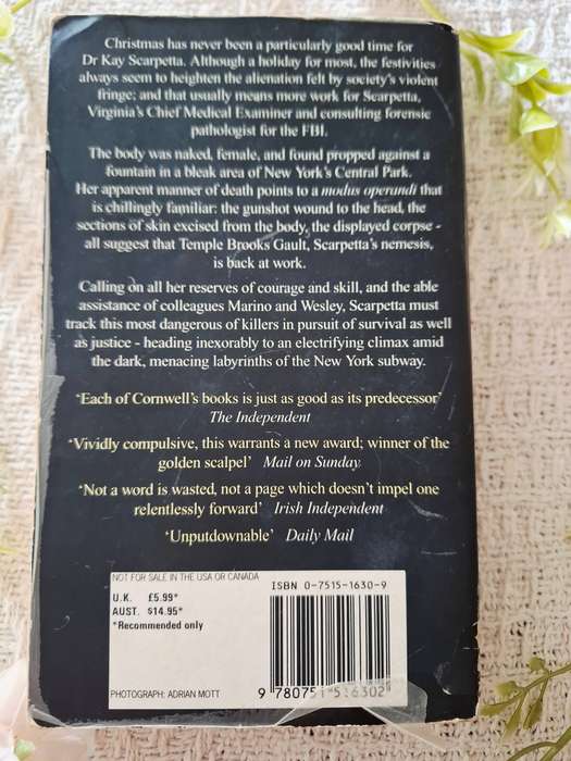 From Potters Field by Patricia Cornwell