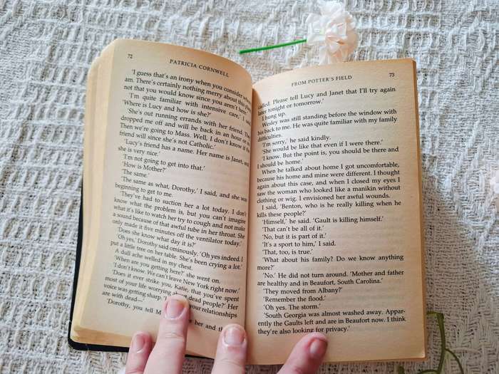From Potters Field by Patricia Cornwell