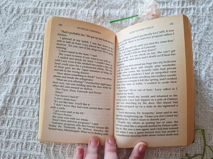 From Potters Field by Patricia Cornwell