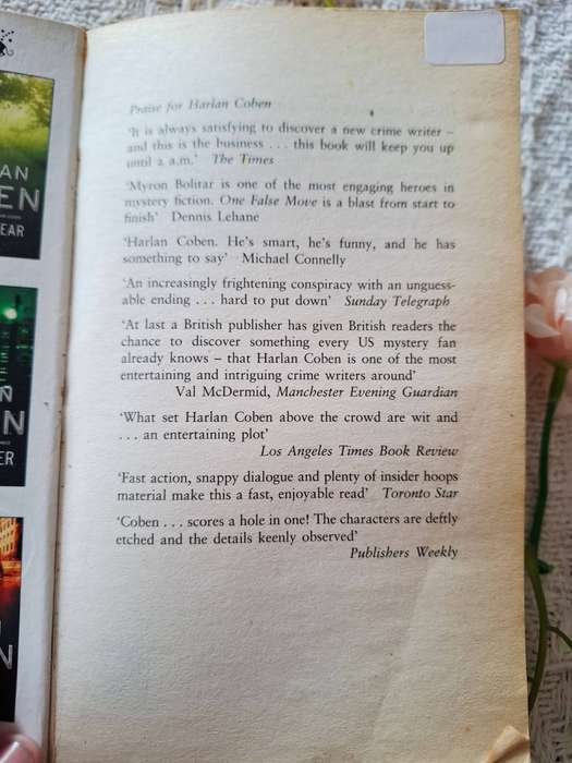 One False Move by Harlan Coben