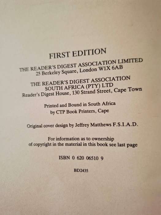 Reader's Digest Condensed Books - First Edition