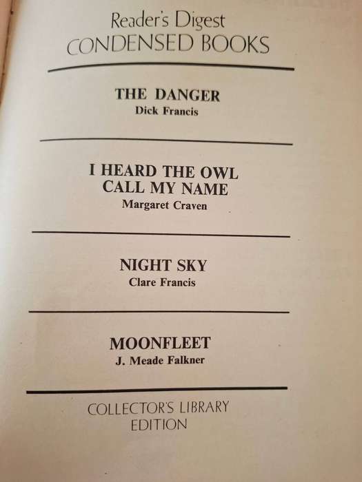 Reader's Digest Condensed Books - First Edition