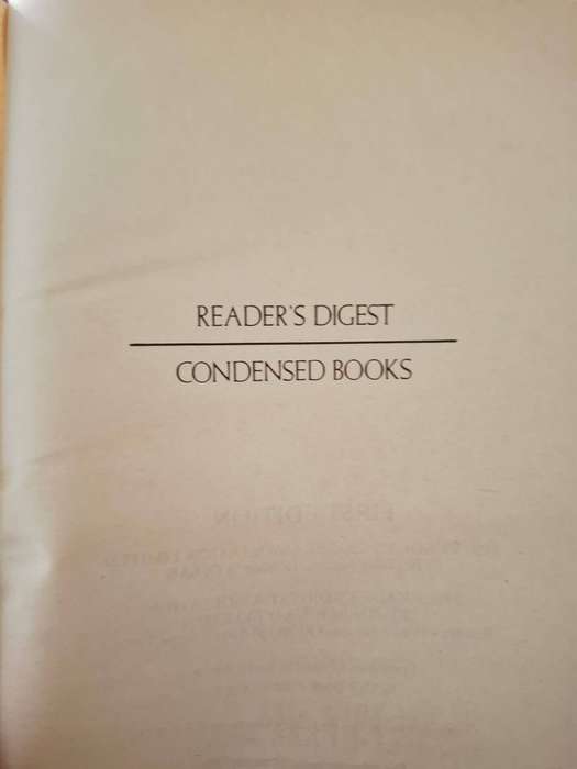 Reader's Digest Condensed Books - First Edition Red 4