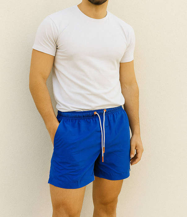 Realman blue swim shorts - S