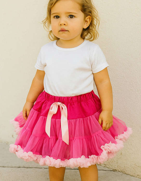 Smitten flutter pink tutu