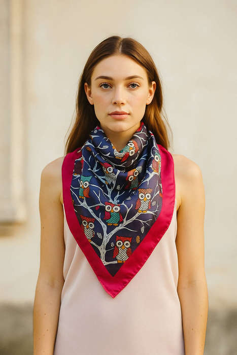Bandana square scarf 90cm x 92cm