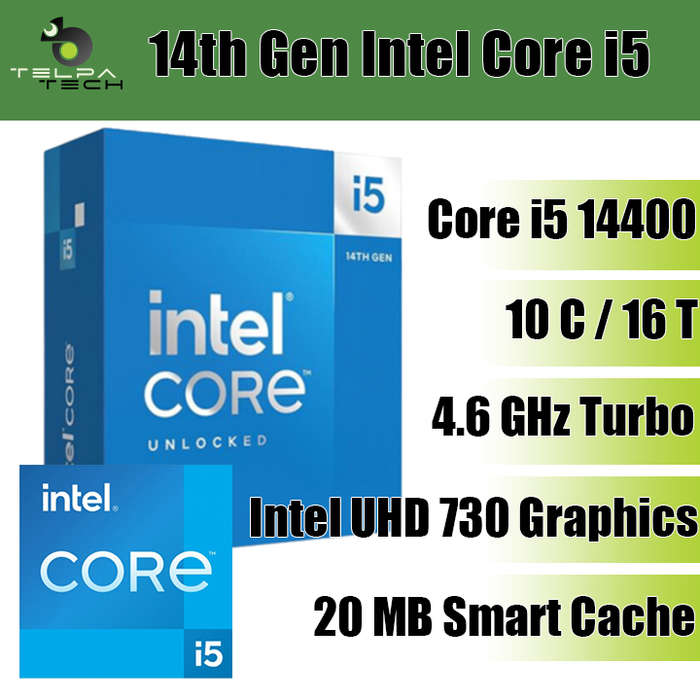 14th Gen Intel Core i5 Extra Storage High Performance Desktop PC