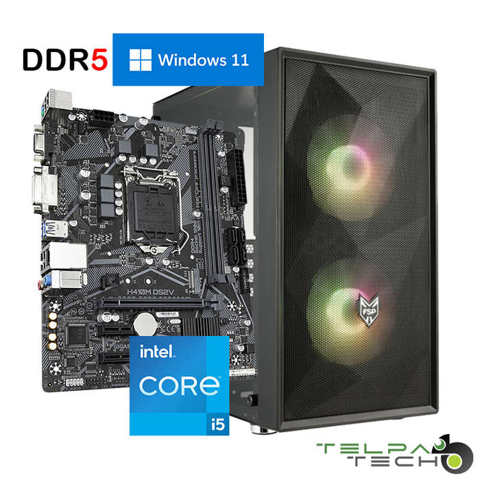 14th Gen Intel Core i5 Extra Storage High Performance Desktop PC