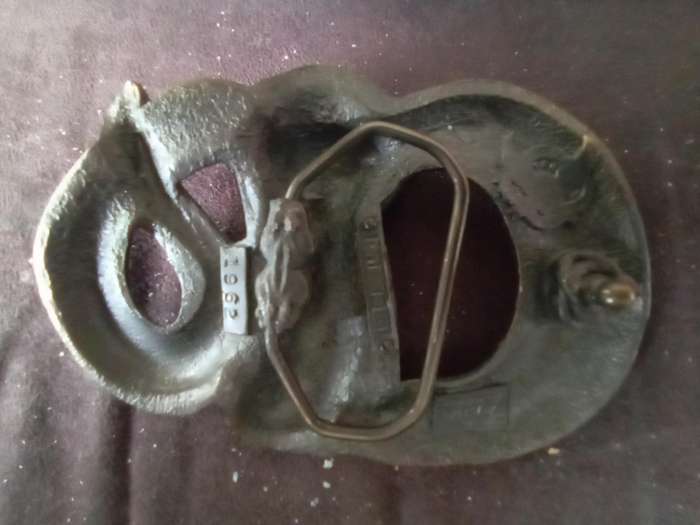Rattlesnake Belt Buckle (TPS-119B)